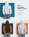 Free Back Male Design Hoodie Mockups Psd