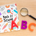 Free Back To School Arrangement Mock-Up Psd
