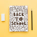 Free Back To School Mockup With Notebook Cover Psd