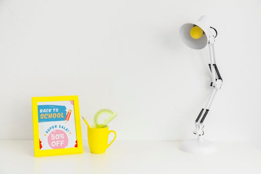 Free Back To School Super Sale Banner Design Psd