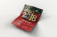 Free Balloon Party, Christmas Flyer Template 2