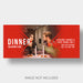 Free Banner Template Restaurant Couple Valentine'S Day Psd