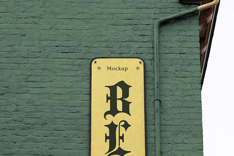 Free Bar Sign Mockup – DreamBundles