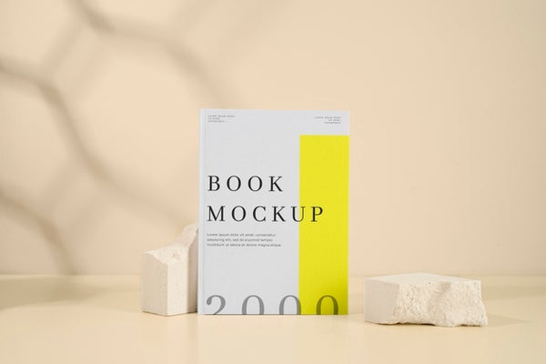 Free Beautiful Book Cover Mockup Psd