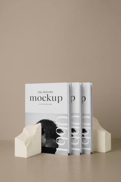 Free Beautiful Book Cover Mockup Psd