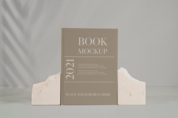 Free Beautiful Book Cover Mockup Psd