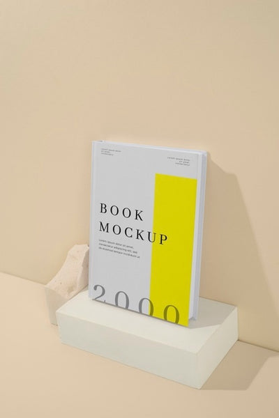 Free Beautiful Book Cover Mockup Psd