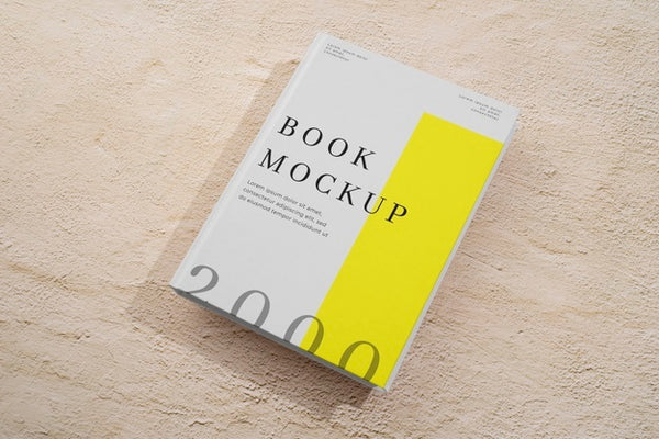 Free Beautiful Book Cover Mockup Psd