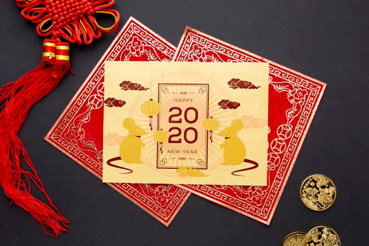 Free Beautiful Chinese New Year Concept Psd