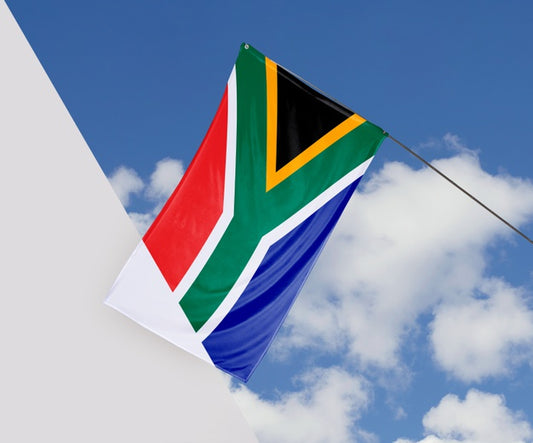 Free Beautiful Flag Concept Mock-Up Psd