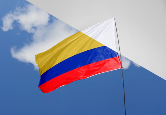 Free Beautiful Flag Concept Mock-Up Psd
