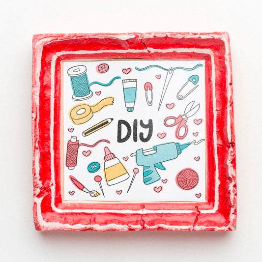 Free Beautiful Frame Concept Mock-Up Psd