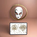 Free Beautiful High View White Mask With Black Design Psd