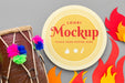 Free Beautiful Lohri Concept Mock-Up Psd