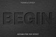 Free Beautiful Paper Cut Mockup Design Psd