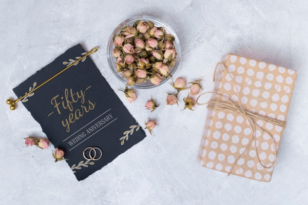 Free Beautiful Wedding Card Mockup Psd