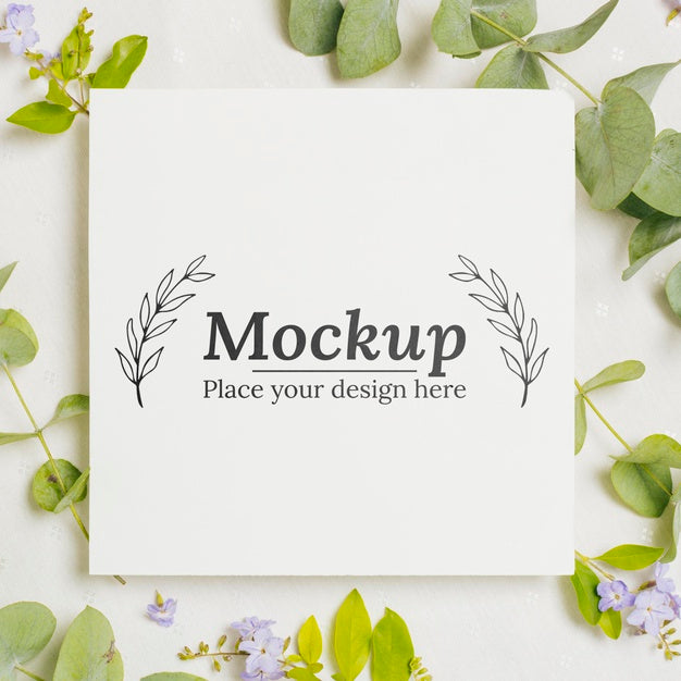 Free Beautiful Wedding Concept Mock-Up Psd