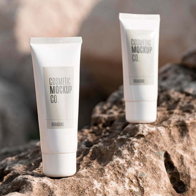 Free Beauty Care Cosmetic Product Mock Up Psd