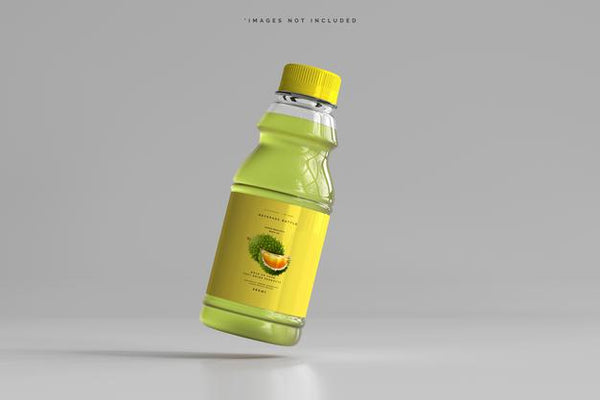 Free Beverage Bottle Mockup Psd