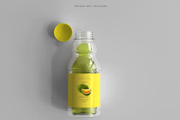 Free Beverage Bottle Mockup Psd