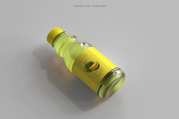 Free Beverage Bottle Mockup Psd