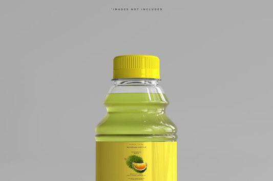 Free Beverage Bottle Mockup Psd