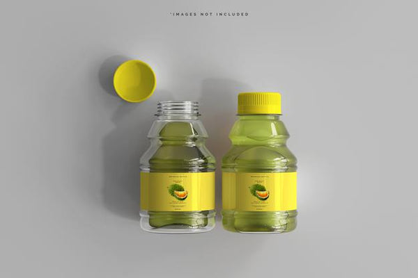 Free Beverage Bottles Mockup Psd