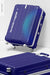 Free Big Hardside Luggage Mockup, Leaned Psd