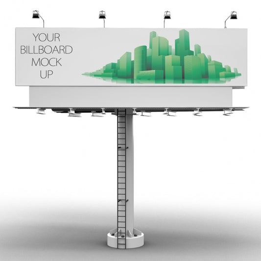 Free Billboard Mock Up Design Psd