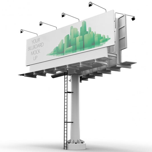 Free Billboard Mock Up Design Psd