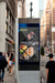 Free Billboard Mock-Up With Sushi Psd