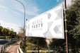 Free Billboard Mockup Next To Road Psd