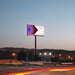 Free Billboard Mockup On Sunset Sky Psd