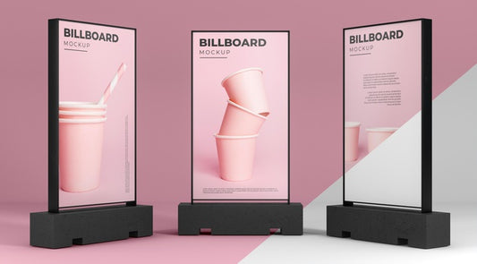 Free Billboard Studio Mock Up Psd