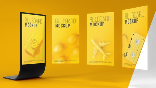 Free Billboard Studio Mock Up Psd