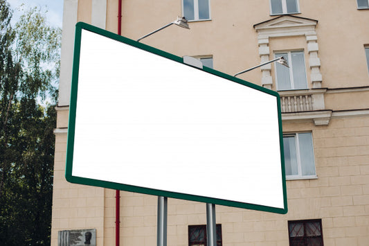Free Billboard With Blank Surface For Advertising Psd