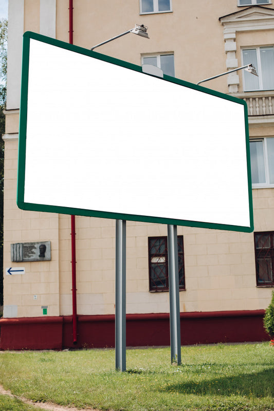 Free Billboard With Blank Surface For Advertising Psd