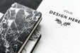 Free Black And White Set Of Printed Material Mockups Psd