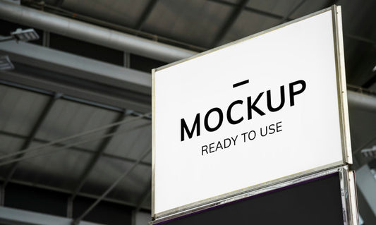 Free Blank Billboard Mockup Psd