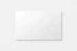 Free Blank Business Card Mockup Psd In White Tone
