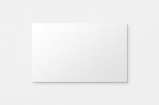 Free Blank Business Card Mockup Psd In White Tone