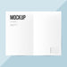Free Blank Paper Brochure Template Mockup Psd