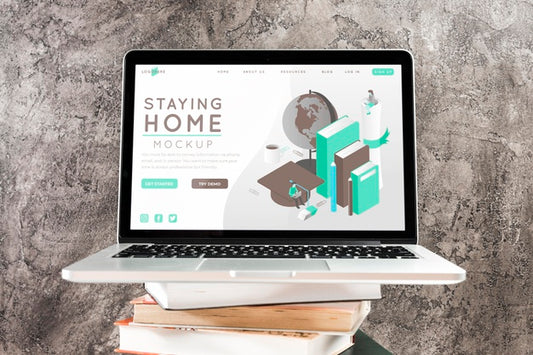 Free Blank Screen Concept Mock-Up Psd