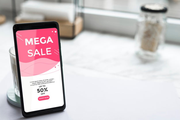 Free Blank Screen Concept Mock-Up Psd