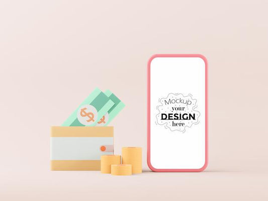 Free Blank Screen Smart Phone Computer Mockup Psd