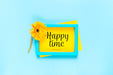 Free Blue Frame With Yellow Daisy Psd