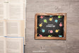 Free Book And Slate Mockup Psd