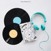 Free Book Cover Mockup With Two Vinyls Psd