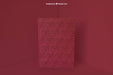 Free Book In Corner With Red Color Effect Psd