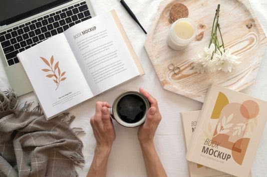 Free Book Mockup Used In Real Life Psd